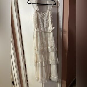 Unique Off White Boho Bridal/Formal Dress